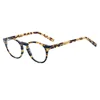 2019 new model acetate optical spectacle frame, brand design round eyeglasses