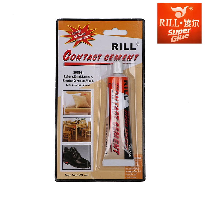 top selling waterproof super contact cement for leather wood clothes
