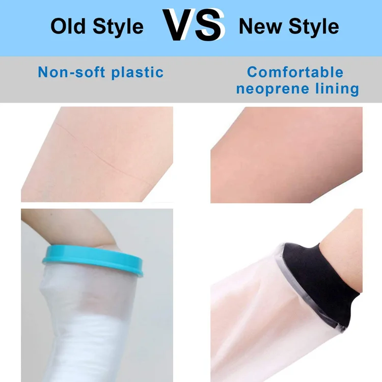 Dry Reusable Waterproof Sleeve For Cast Wound Cover Bandage Protector