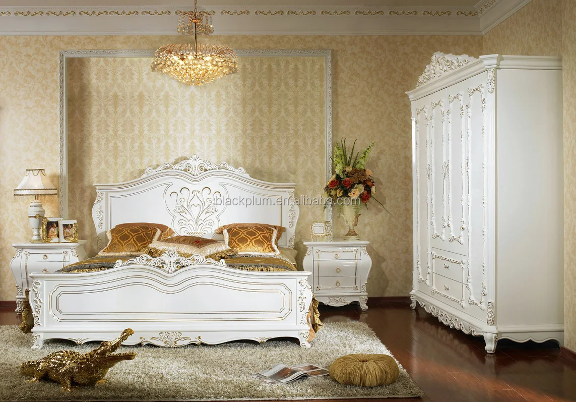 Luxus Klassische Königliche Möbel Antike Gold Prinzessin Oder Mädchen  Schlafzimmer Möbel Sets - Buy Königliche Möbel Antike Gold Schlafzimmer