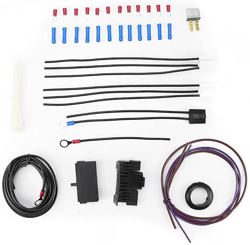 Wiring Harness Kit 21 Circuit Long Wires Standard Color Wiring Harness