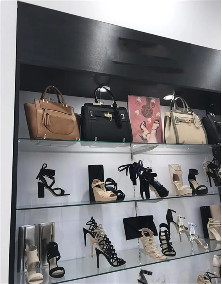 Wholesale High Quality High Heel Shoes Wall Display Showcase With Led Light Buy Shoe Wall