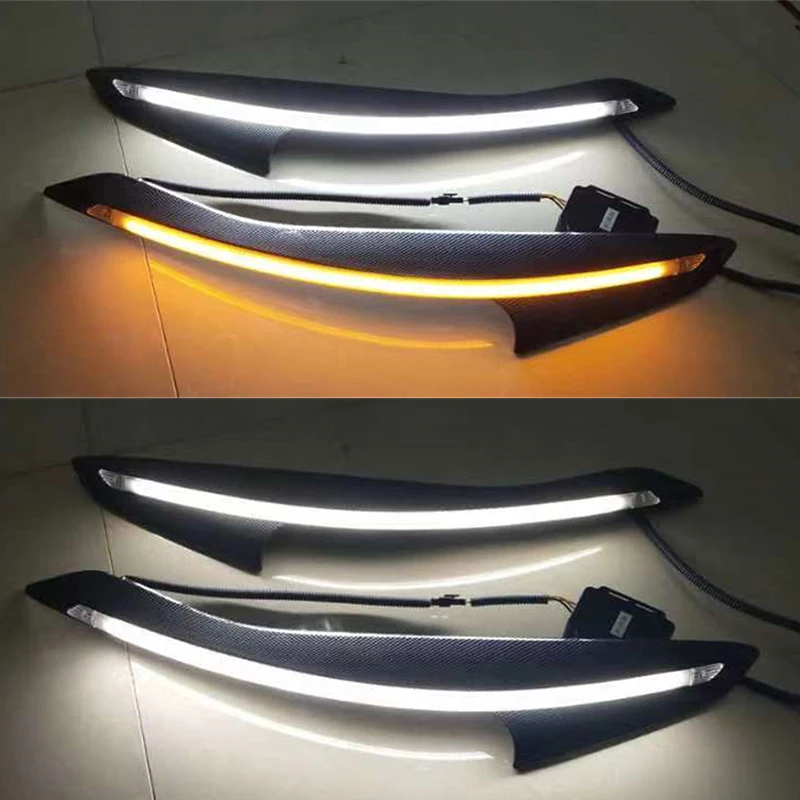 Led Daytime Running Lights Drl Auto Parts Assembly Case For Ford Focus