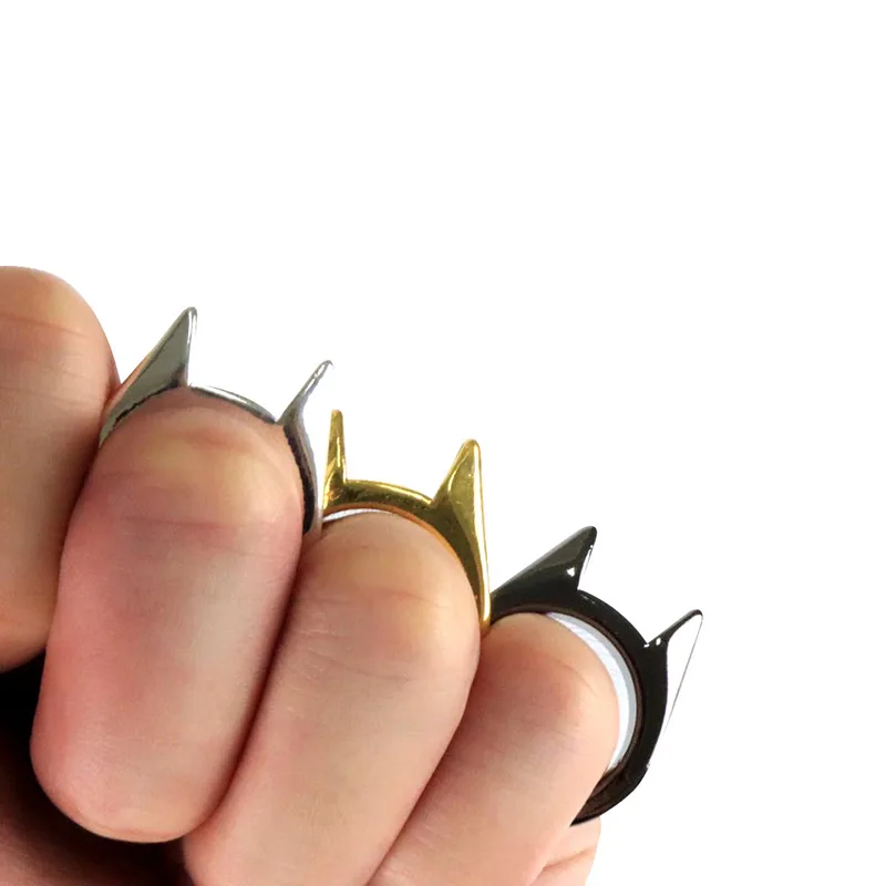 Self Defense Ring Personal Defense Weapons Men Women Survival Protection Finger Ring Safety Tool