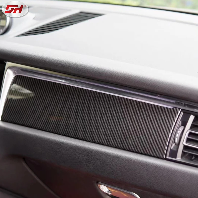 carbon fiber car interior parts dashboard trim car interior trim for Porsche Macan 95B.1 2014-2017(right hand drive)