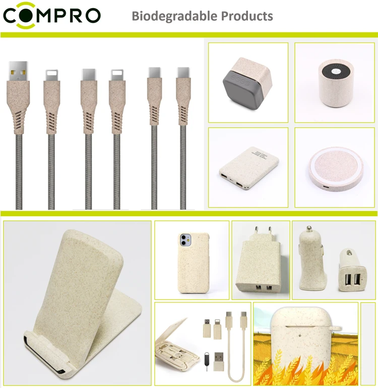 Biodegradable Mini Handfree Speaker Eco Friendly Portable Mini Car Speaker Degradable Straw Environmental Wireless Speaker - ANKUX.COM