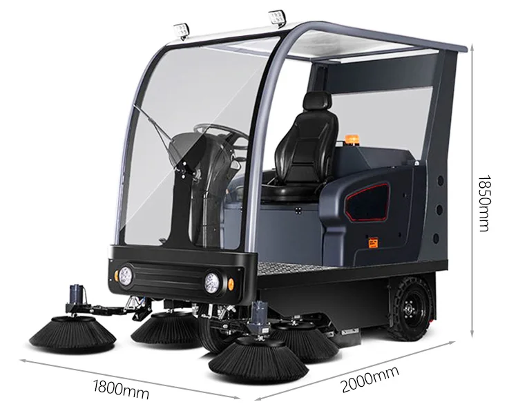Factory Price Customized Artificial Road Sweeper