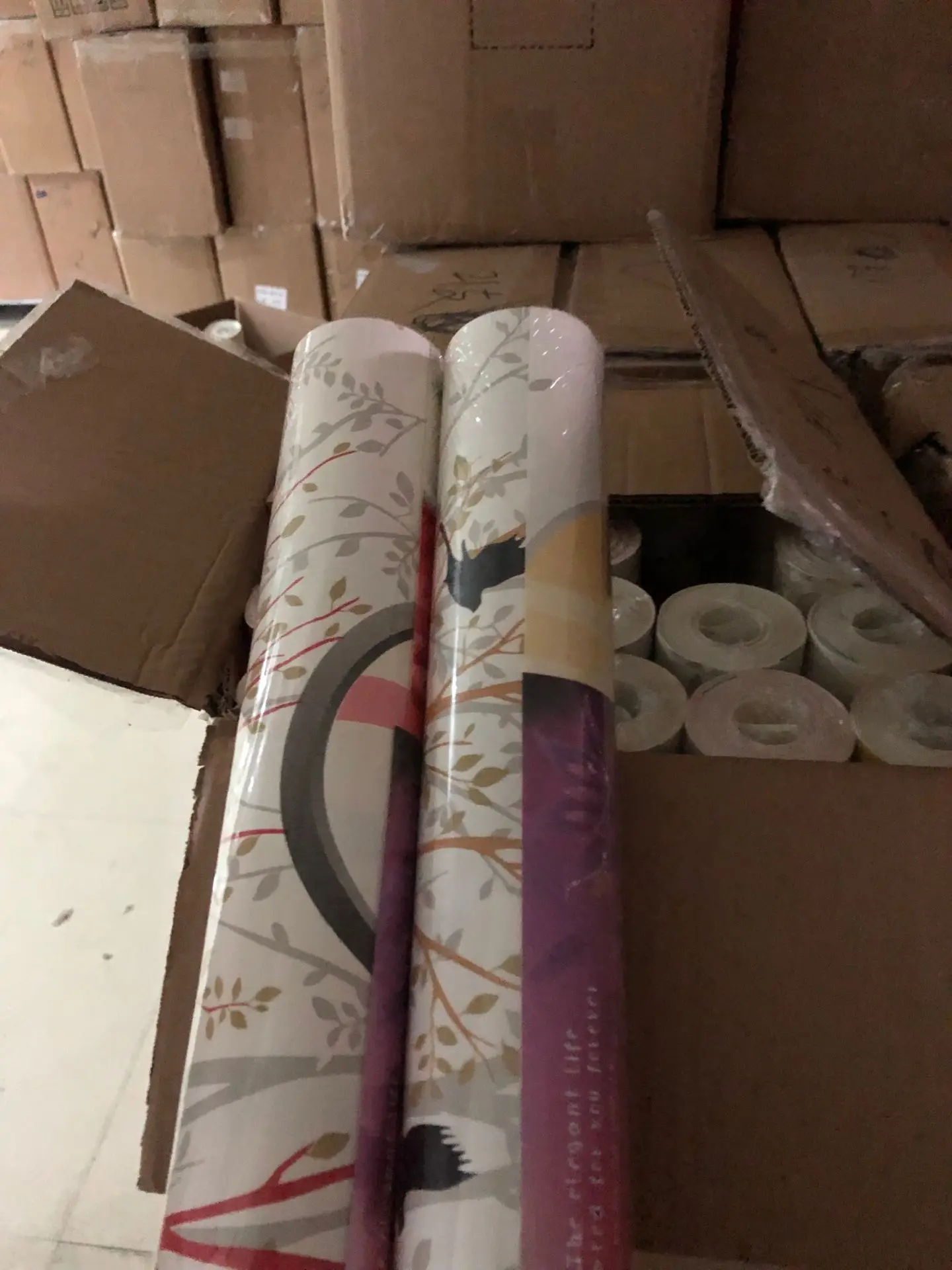 Low Price Interior Decorative Wall Paper 3D PVC Wallpapers/Wall Coating Stocklot Wallpaper