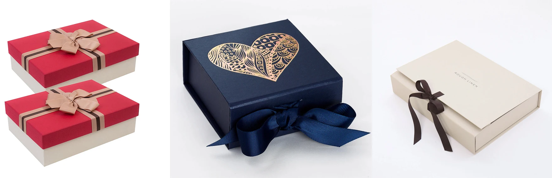 Custom Empty Luxury Square Baby Gift Box With Lid Small Paper Christmas