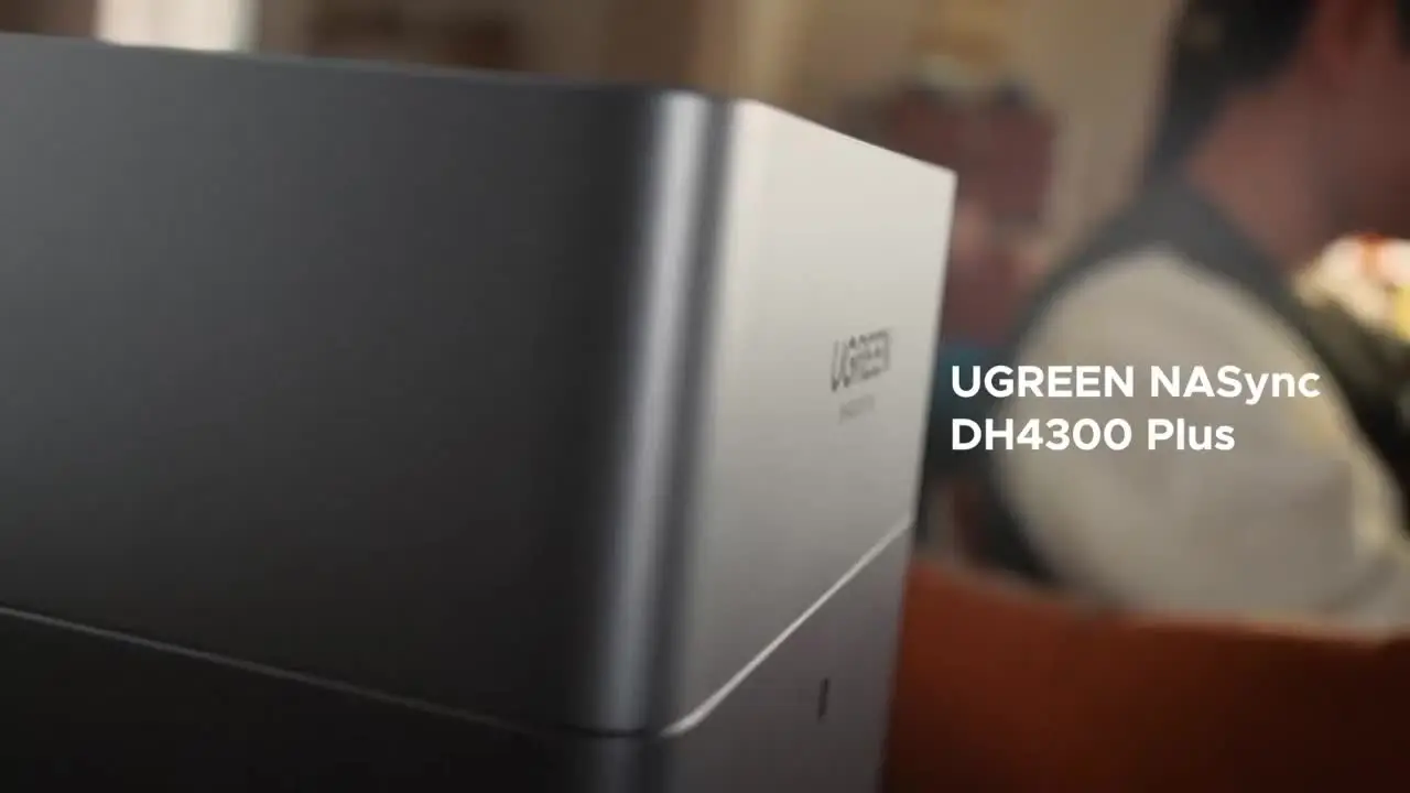 UGREEN DH4300 Plus 4 Bay NAS: 120TB Storage, 8GB RAM, 2.5GbE, 4K
