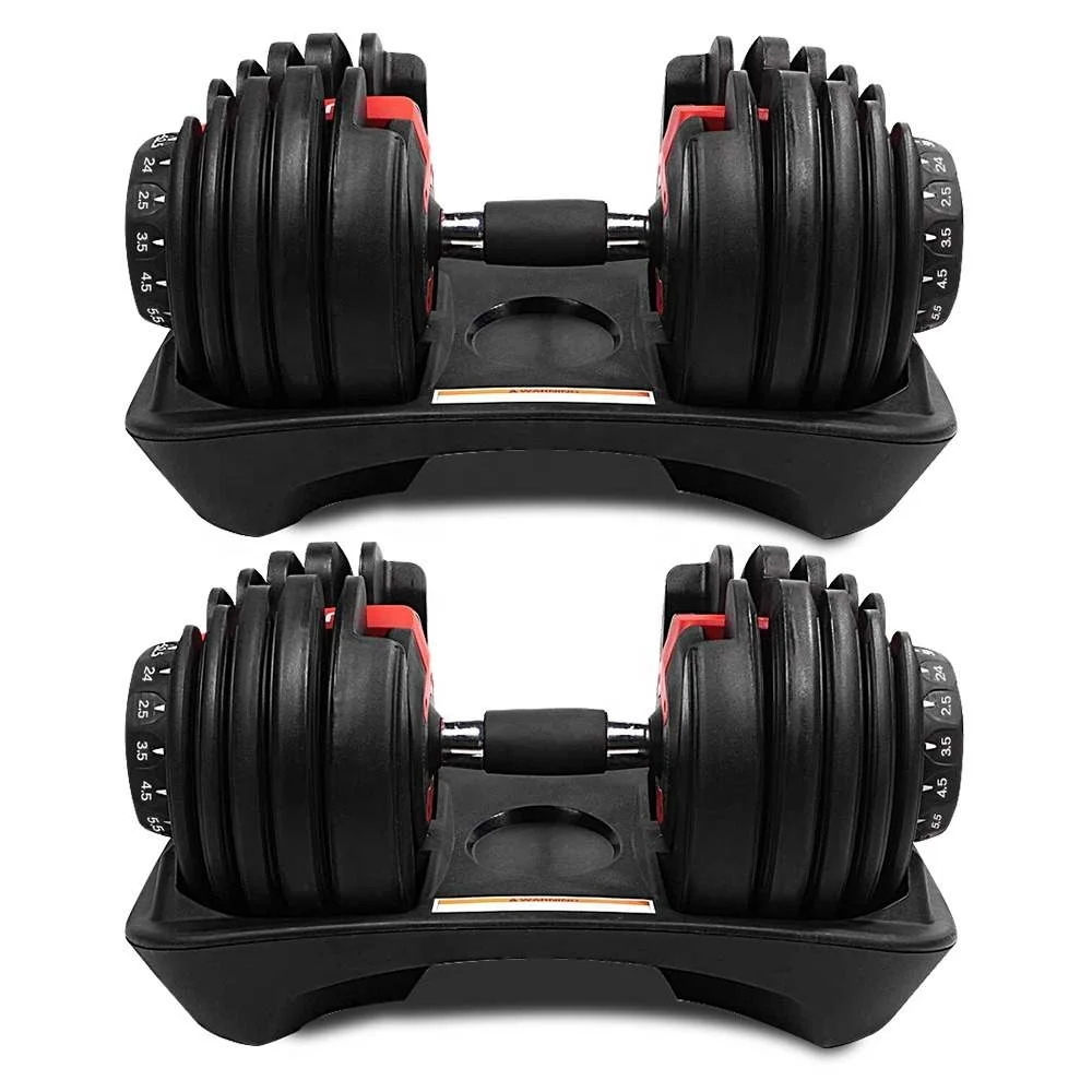 

IN STOCK 16kg 33lb Multi Weights New Cheap Adjustable Dumbbell, Custom color