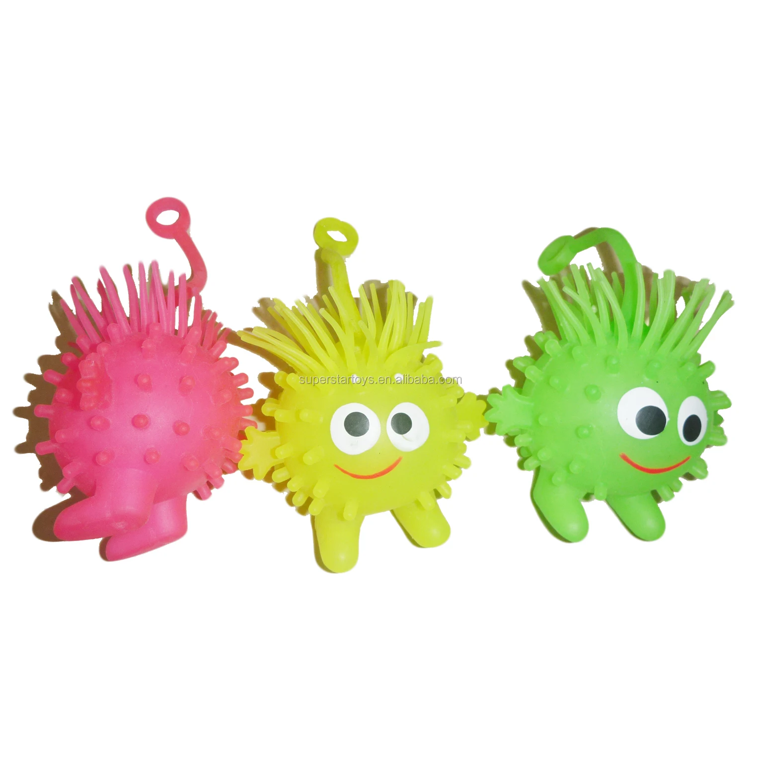 Big Eye Puffer Ball Light Up Puffer Ball Flashing Stress Toys 8121215 ...