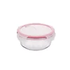 620ml Meal Prep Lunch Containers for Food Storage Snap Locking Airtight Lids Leak Proof BPA Free Glass Box