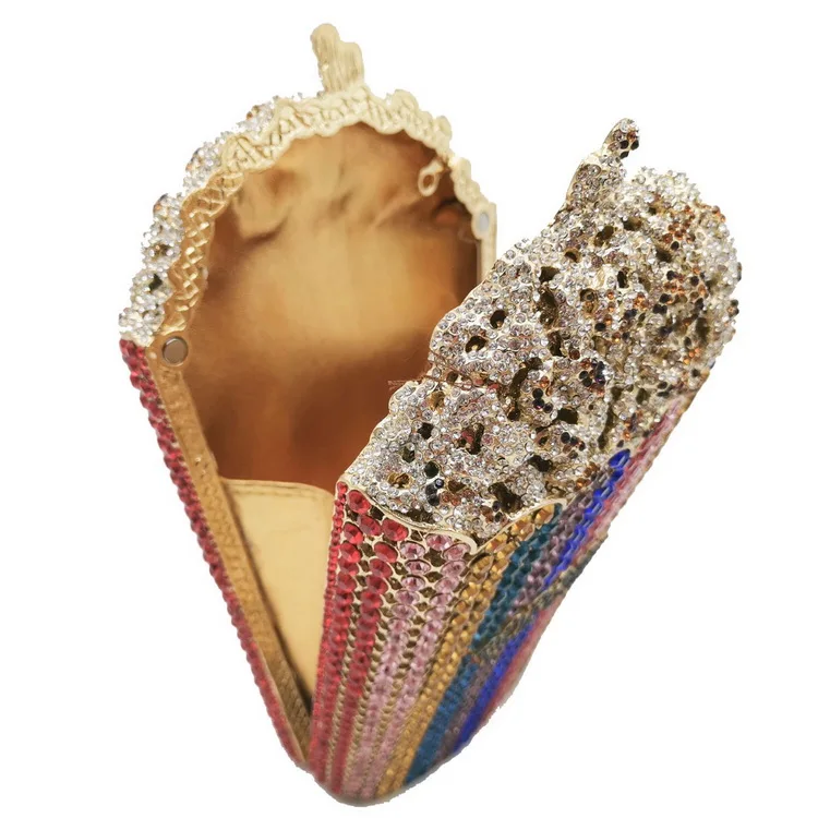 Popcorn Diamond Clutch Bags