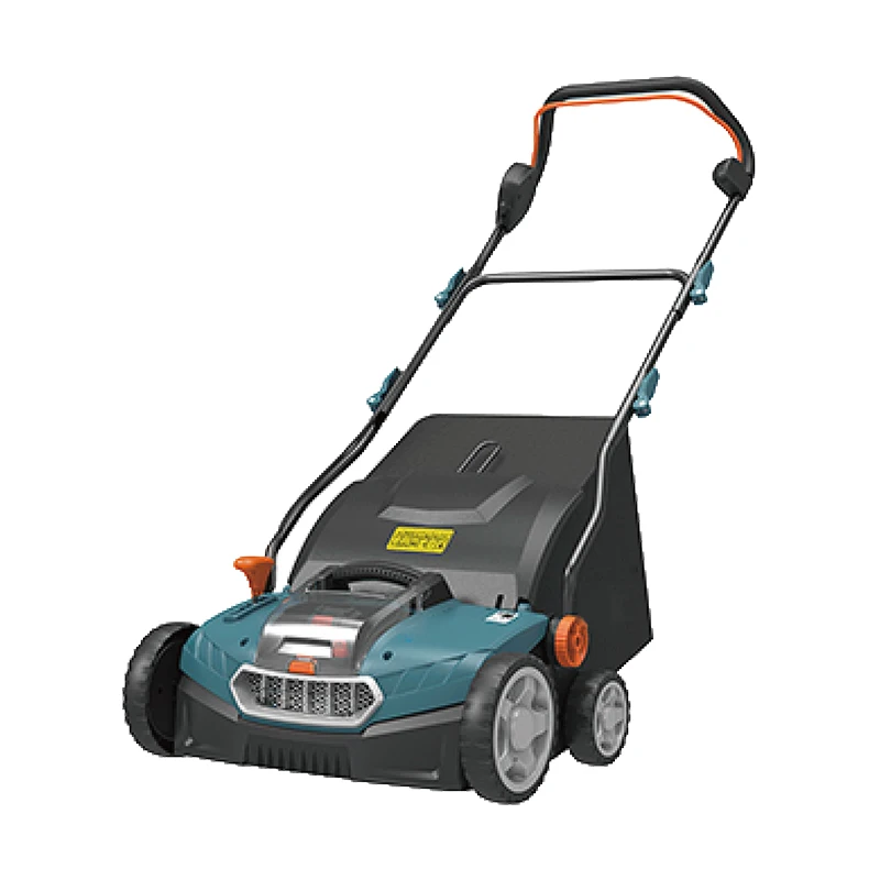 Lawn Machine Raker 40V Cordless Dethatcher and Scarifier Garden Grass Lawn Aerator Rake ...