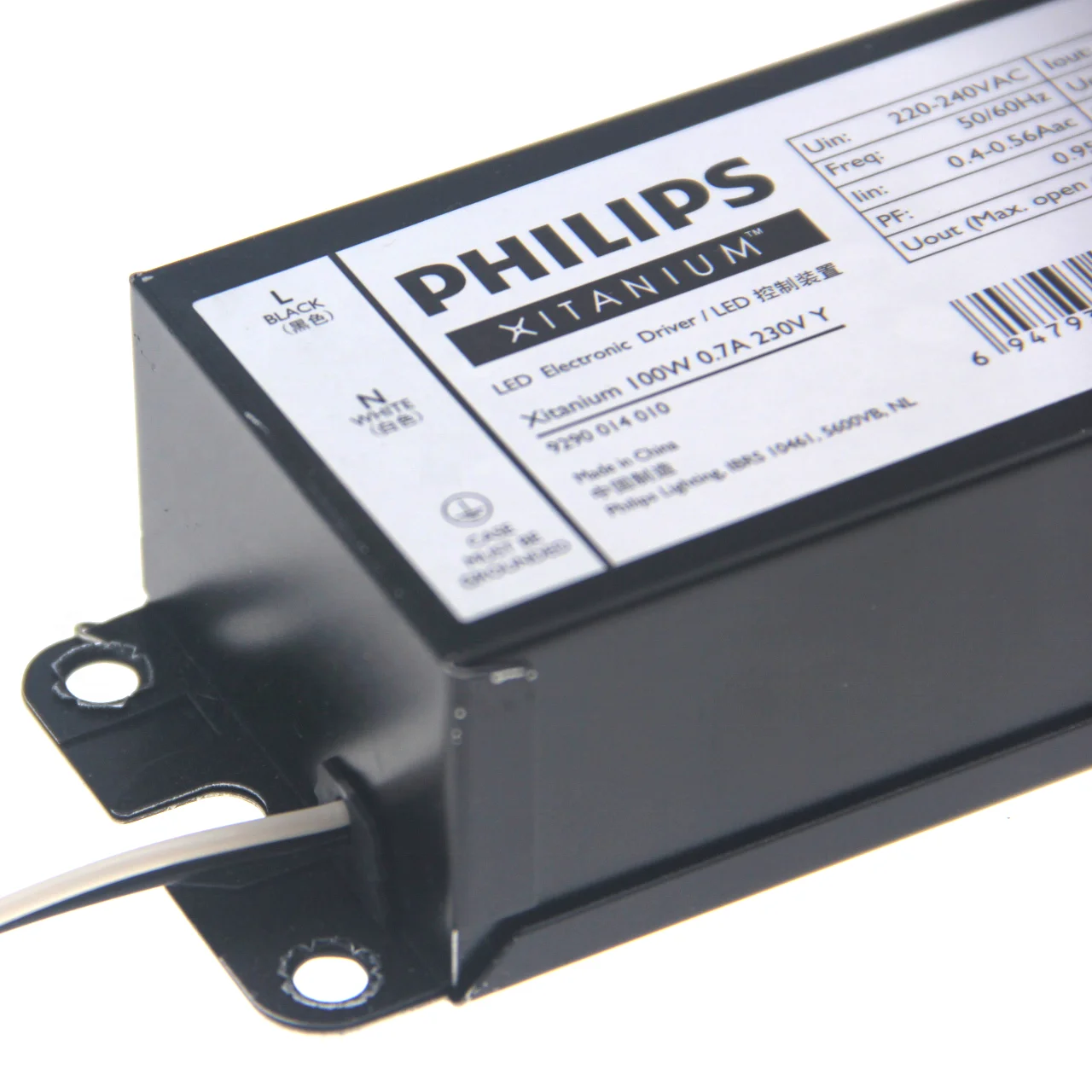 philips Xitanium 100W 0.7A 230V Y-sXt 929001401080 PHILIPS LED driver Xitanium 100W 0.7A 230V Y 929001401080 power supply ip42