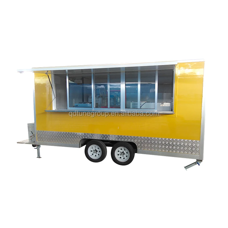 Top Sale Mobile Food Trailer Concession Catering Frozen Food Truck For