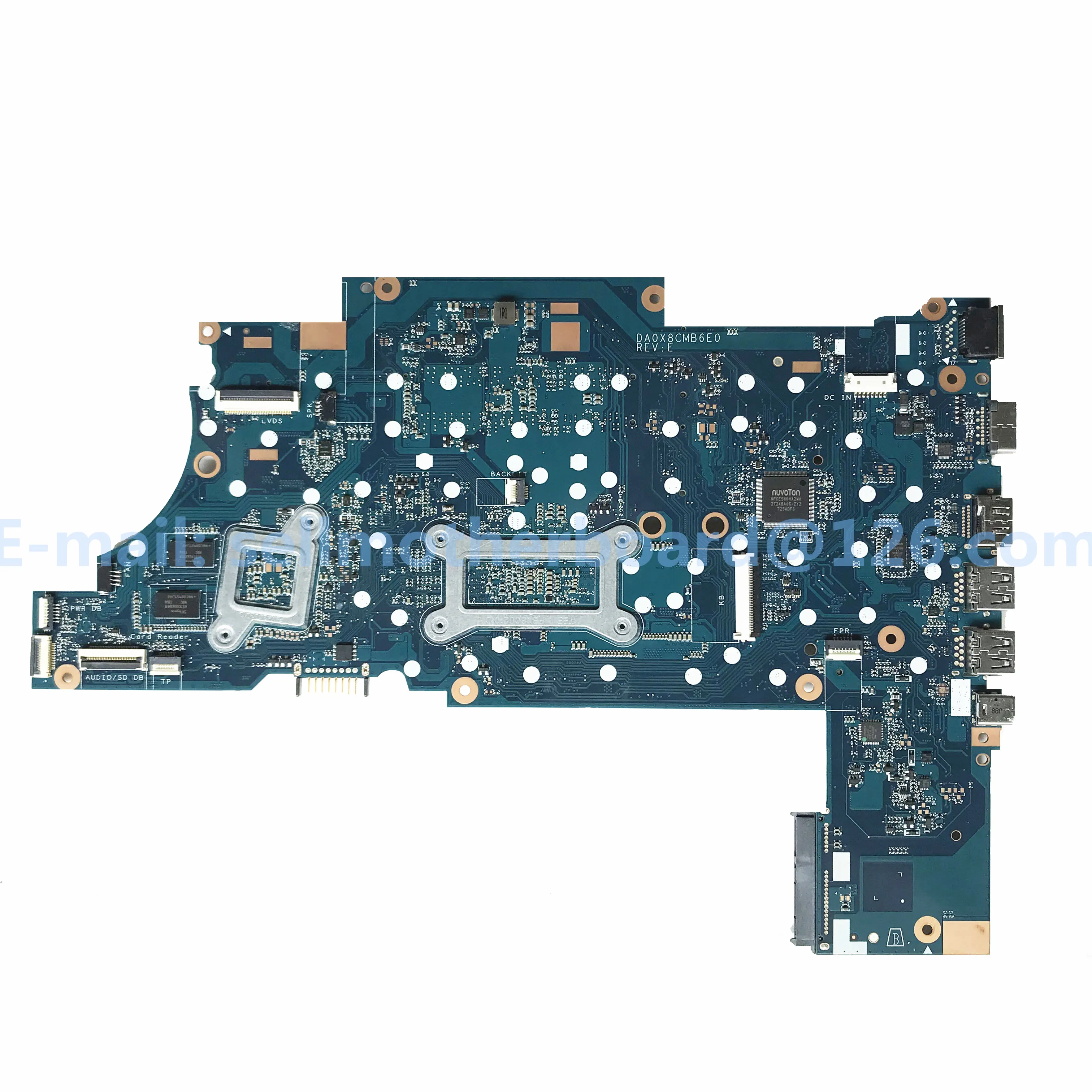 For Hp Probook 450 G5 Laptop Motherboard With Sr3lc I7-8550u 930mx 2gb