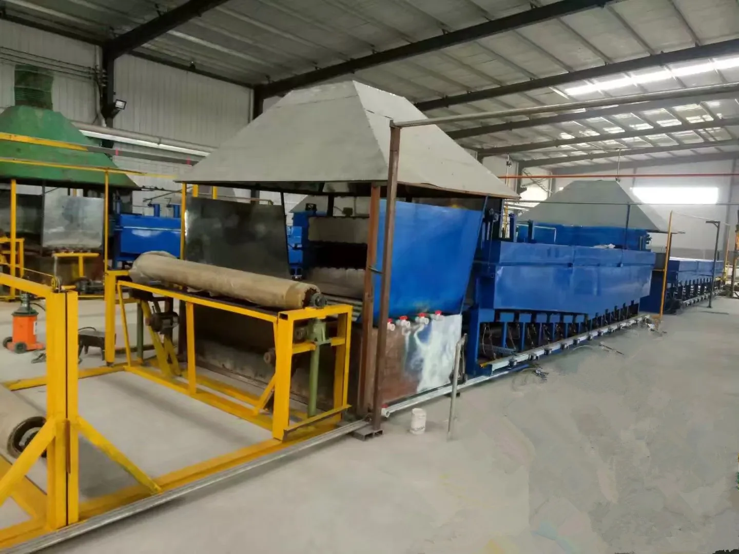 Welded Wire Mesh Powder Pvc Coating Machine Holland Mesh Coating