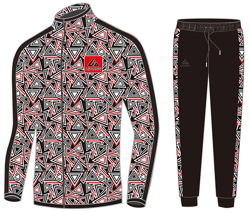 Top Fashion Trendy Tracksuits Custom Tracksuit Men Polyester Tech