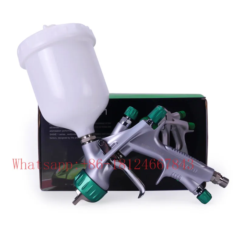 Italco Shine 1 H.v.l.p Spray Gun Spray Gun 1.3 Tip 600ml Cup Usa Brand