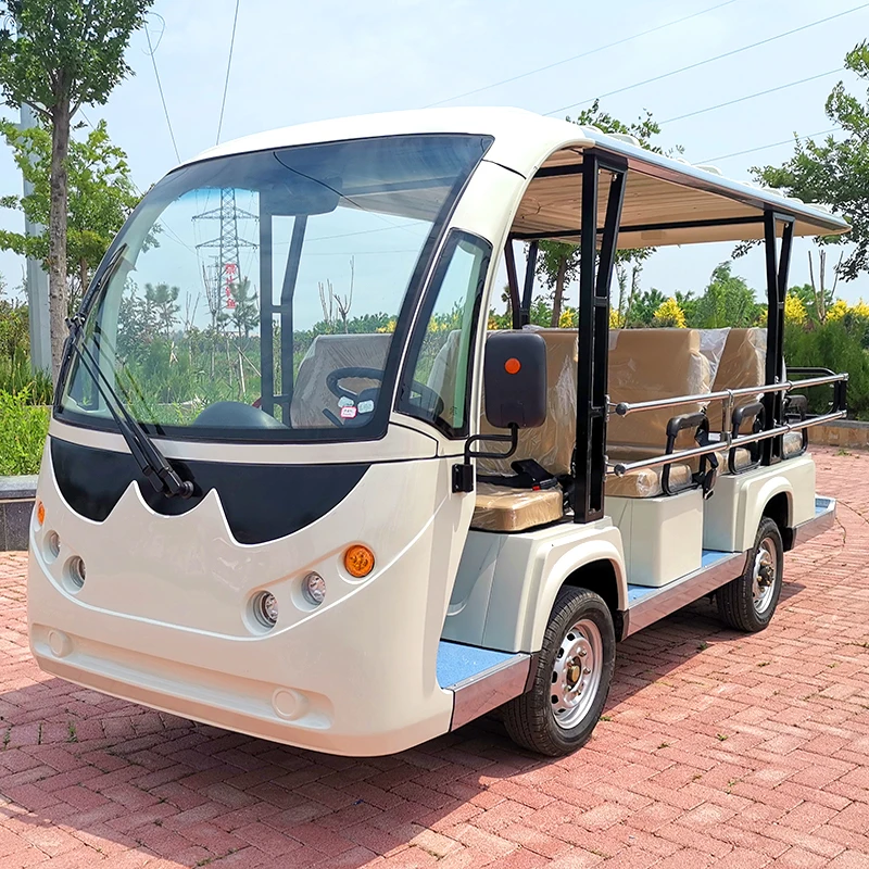 Mini Low Speed 20 Seater Electric Sightseeing Bus - Buy Mini Bus ...