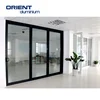 security tempered exterior aluminum glass door store