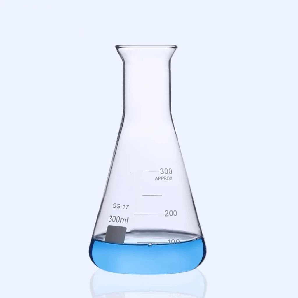 Laboratory Consumables Graduated Cylinders 500ml Borosilicate Glass Plastic Measuring Graduated 1190