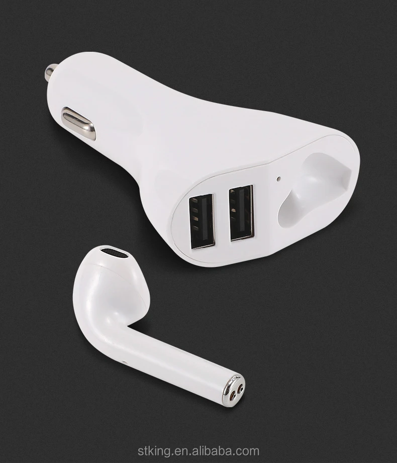 RV2-A TWS Ture Wireless 2 IN 1 IN Vehicle Wireless Headset Headphone Earphone - ANKUX.COM