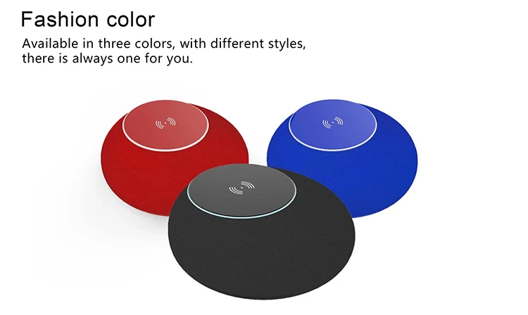 Round ABS plastic Mini outdoor waterproof bass wireless woofer for Bluetooth 5.0 speaker phones computer