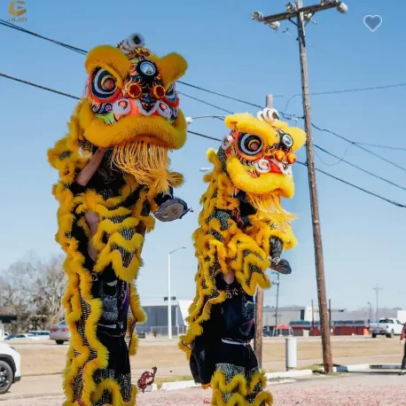 Jnz2239 Chinese Traditional Fok San Dance Lion Head Lion Costume For ...