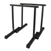Wellshow Sport Tall Heavy Duty Parallettes Dip Bars Stands Calisthenics Handstands Chin Push Up Bars Strength Training Equipment