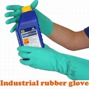Industrial rubber gloves