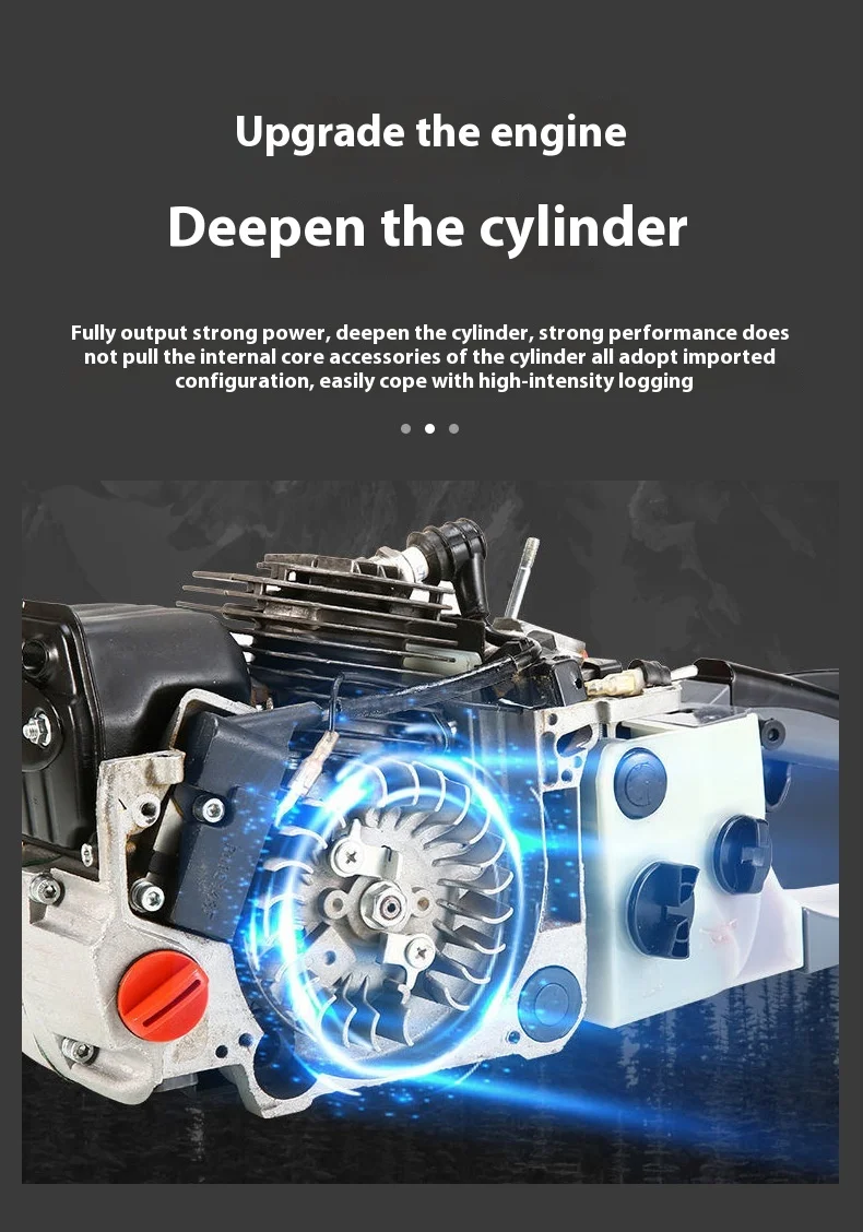 High Power 20-inch Portable Chainsaw Can Be Customized with Industrial Grade Features for Tree Cutting OEM Gasoline Chainsaw
