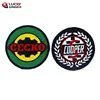 Gecko cooper customized embroidered patch embroidery badges merrow border sew on chest patch