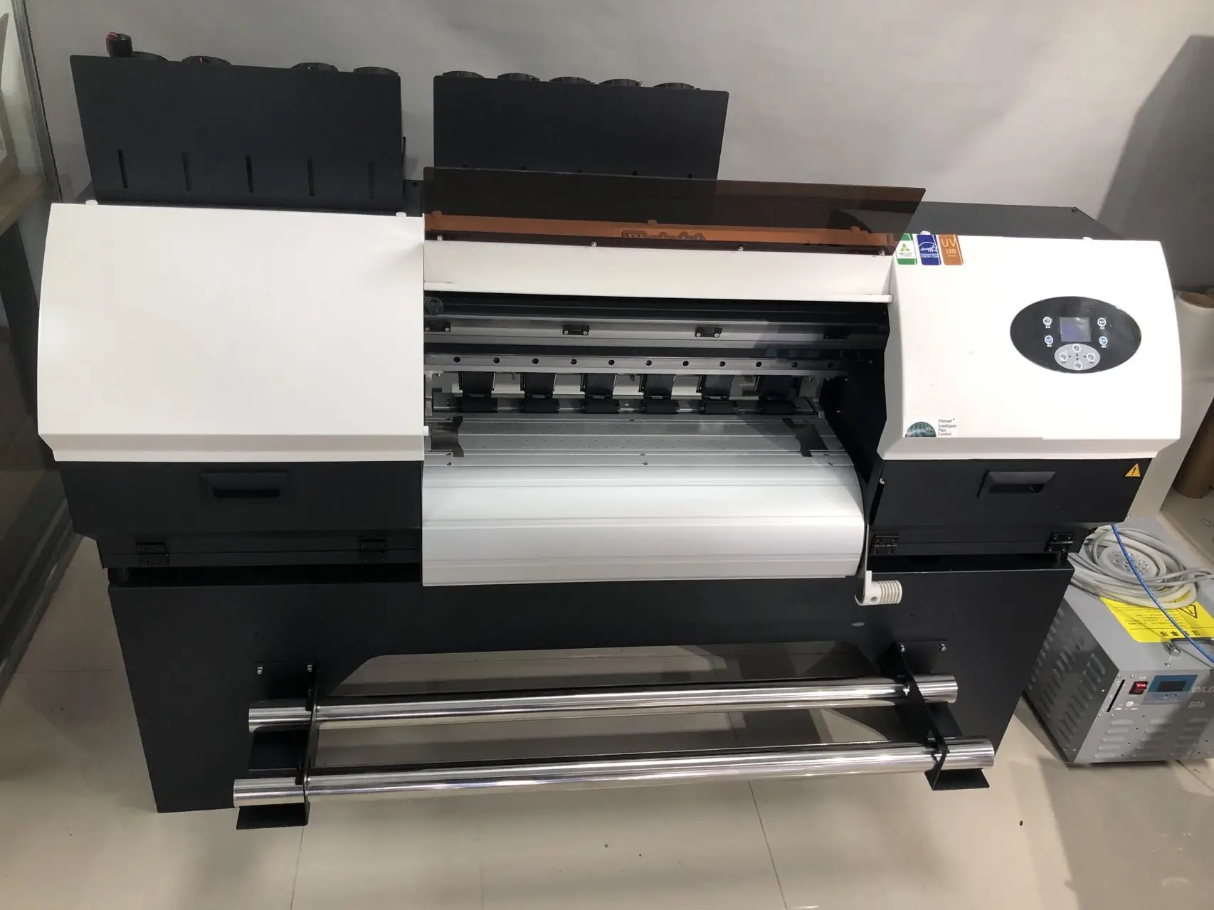 Uv Dtf Crystal Label Printer 4 Uv Printheads High Speed Uv Dtf Printer