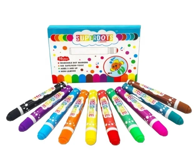 Small Bingo Markers Coloring Pens Kids Drawing Toys 20 Ml Bingo Dauber