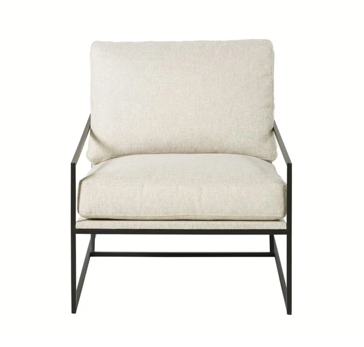 Iron cloth leisure chair