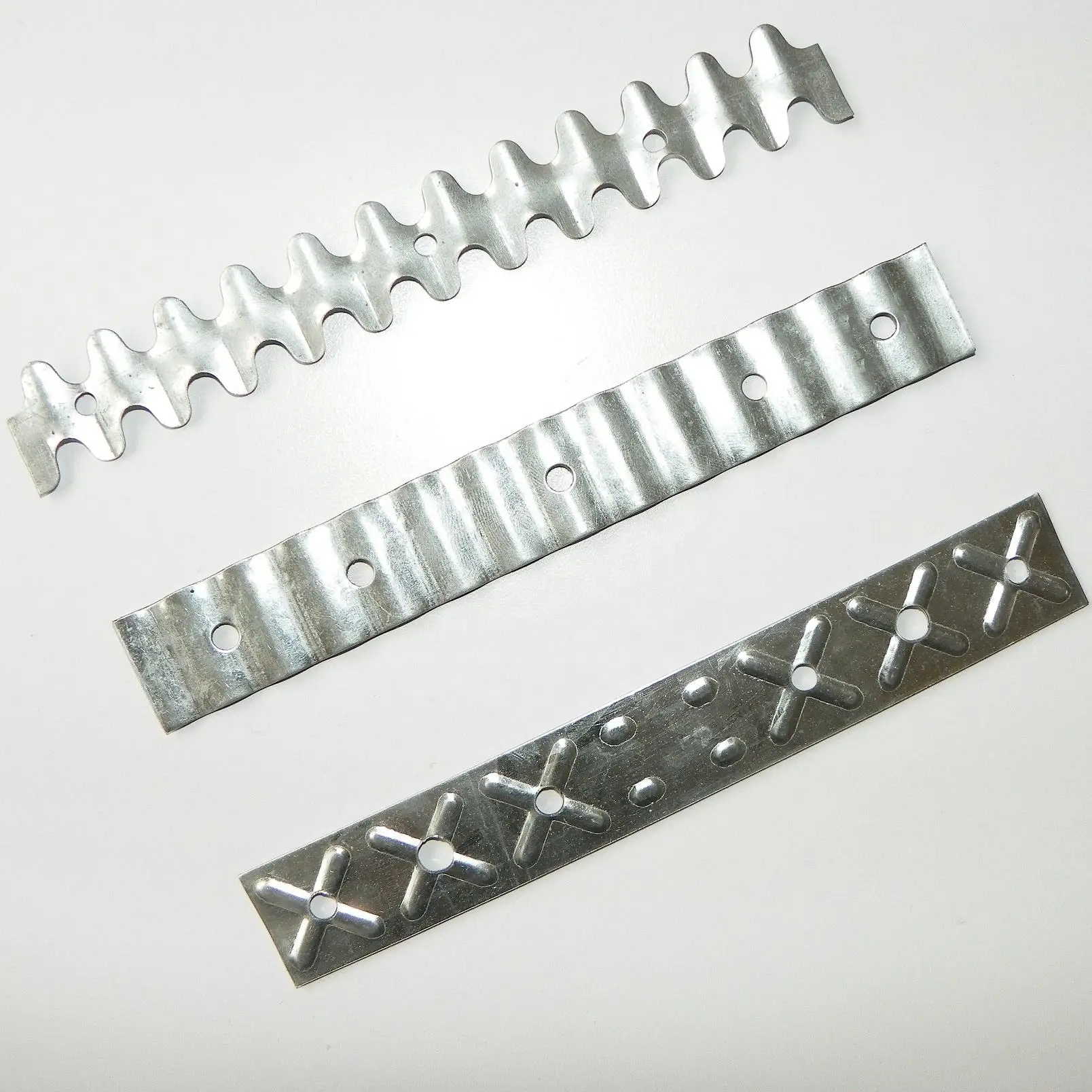 corrugated metal ties
