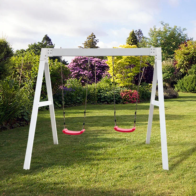 高品质户外花园pvc塑料秋千架 - buy 秋千架,室外花园pvc摇摆框架,高