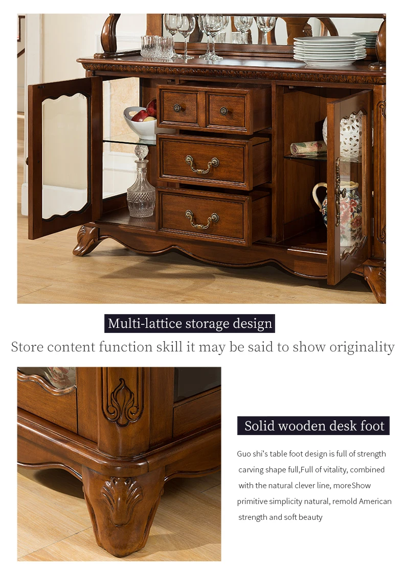 wine storage sideboard on Wooden Dining Room Sideboard Cabinet Furniture With Wine Rack Buy High Quality Birch Restaurant Furniture Living Room Corner Furniture Decoration Home Antique Kitchen Buffet Wooden Sideboard Product On Alibaba Com