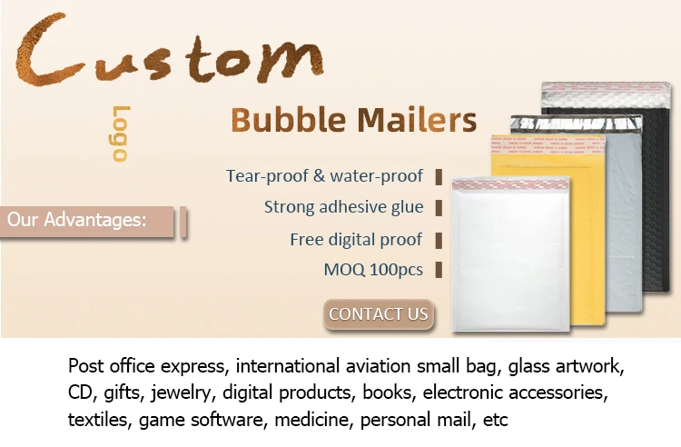 bubble mailer size