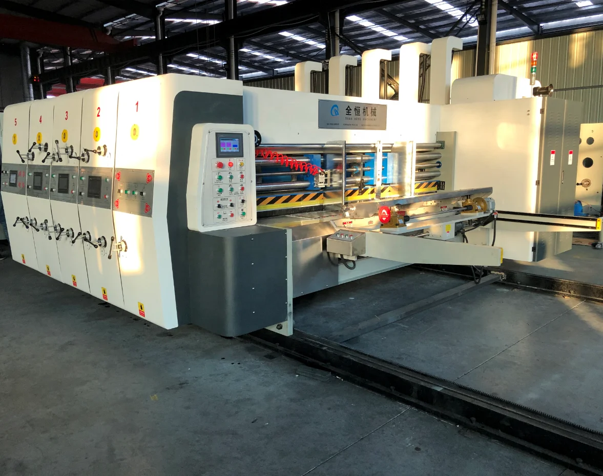 High Speed Lead Edge Feeder Automatic Flexo Printer Slotter Die Cutting
