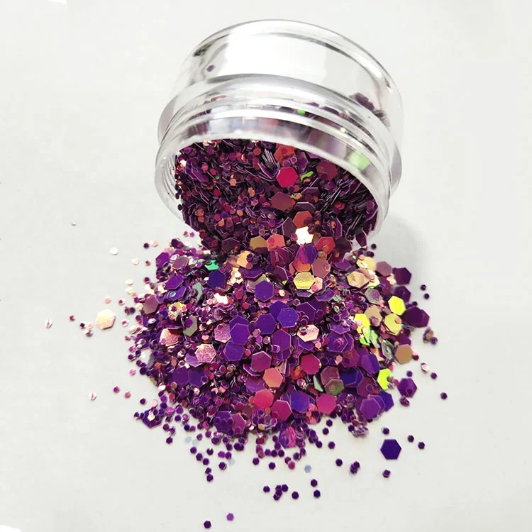 Wholesale Polyester Bulk Craft Chunky Glitter Buy Glitter,Edible