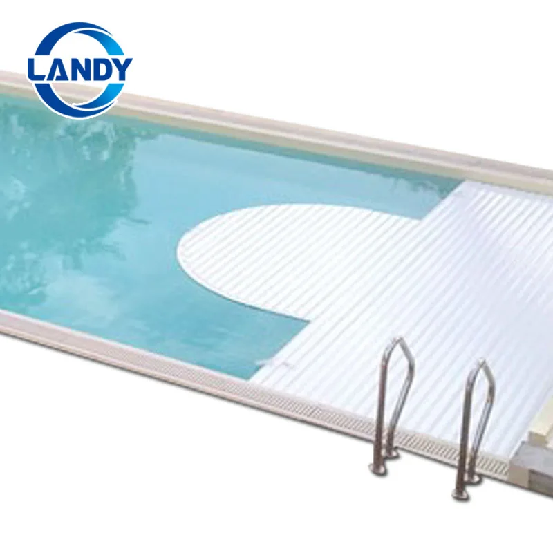 Cheaper Price Custom Shaped Automatic Swimming Pool Covers with Polycarbonate Deck