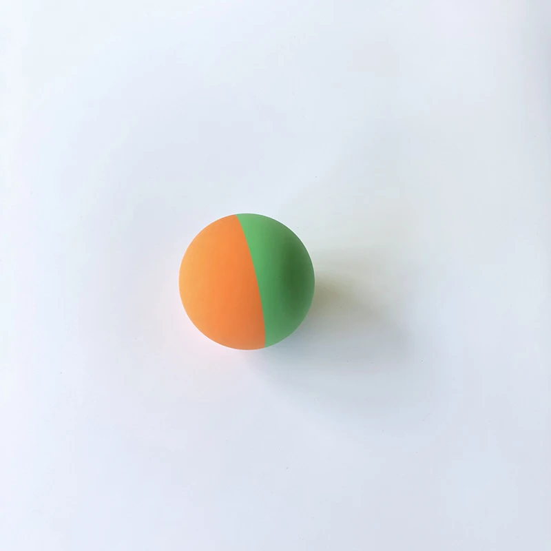 High Quality Double Color High Bounce 6cm Colorful Racket Ball Blue Rubber Squash Ball