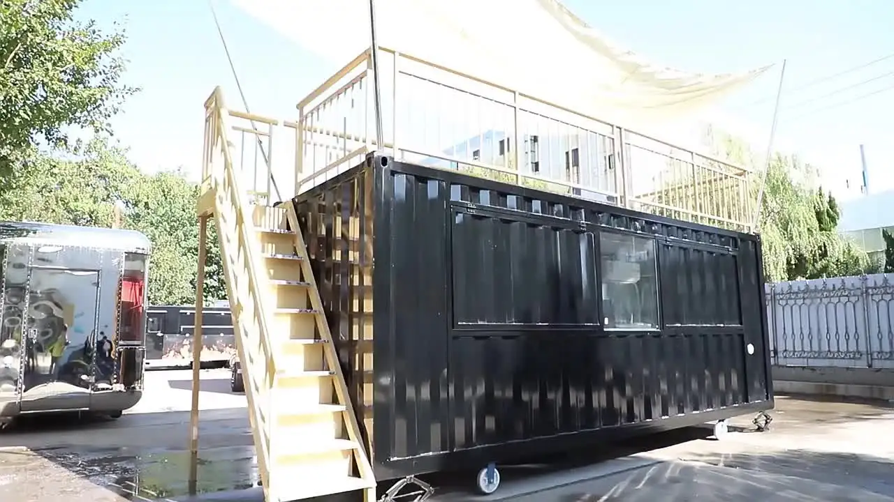 Customize Design 40ft Restaurant Container Bar Cafe Mobile