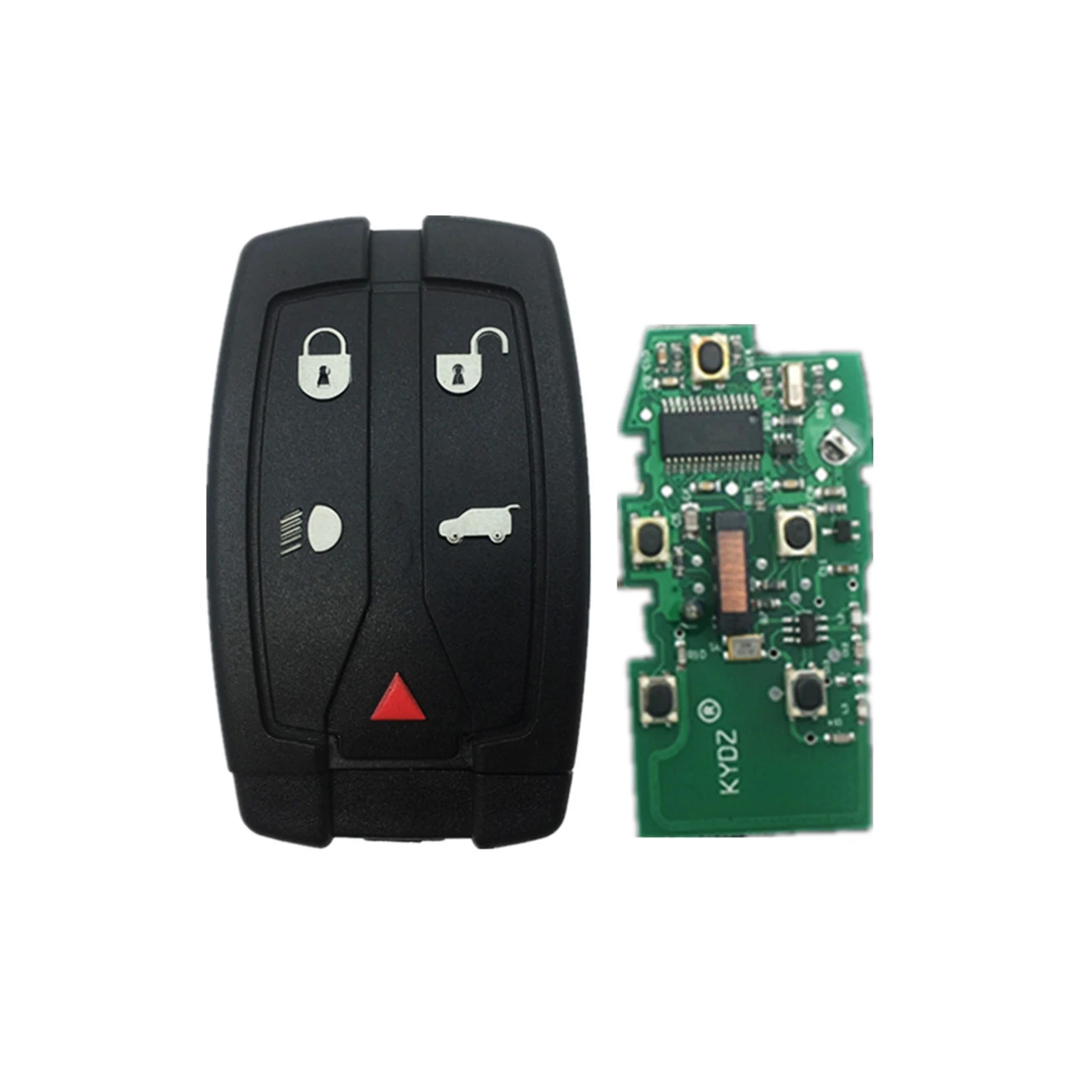 Auto Parts 5 Buttons 433 MHz ID46 chip Smart Car Remote Key Fob For  LR2 Freelander