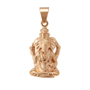35351 xuping manufacturer supply 18k gold pendant jewellery making+elephant pendant gold