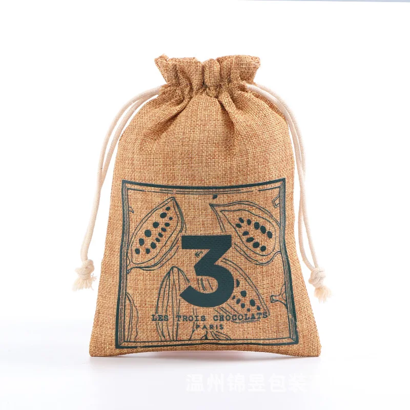 Download Customized High Quality Jute Hessian Drawstring Gunny Sack ...